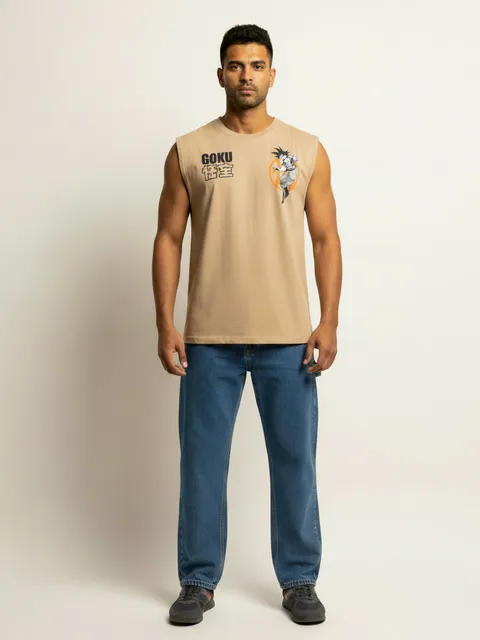 Anime Graphic & Denim Casual